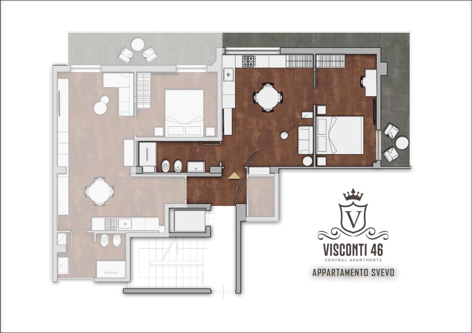 Visconti 46 Central Apartments Bari Exterior foto